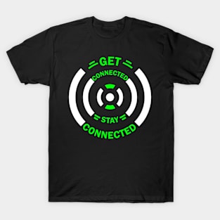 slogan connected typography T-Shirt